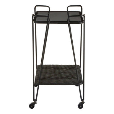 Trento Black Bar trolley