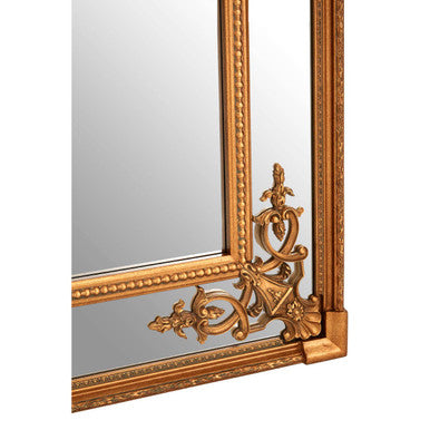 Deymonte Ornate Mirror with Gold Finish