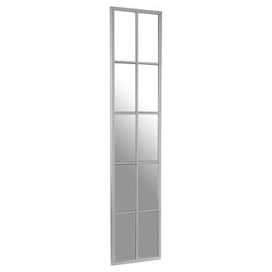 Descartes Tall Window Pane Wall Mirror