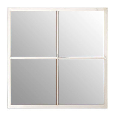 Descartes Square Window Pane Wall Mirror
