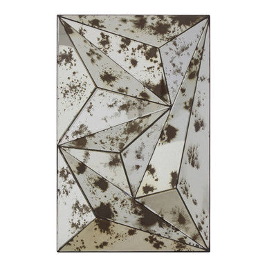 Riza 3D Prism Antique Wall Mirror
