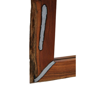 Almora Acacia Wood Wall Mirror