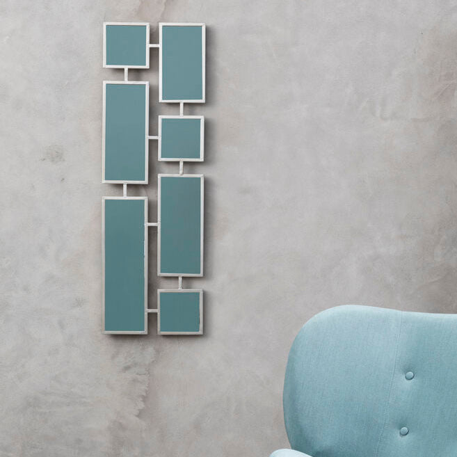 Beauly Silver Multi Frame Mirror
