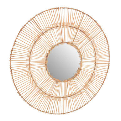 Natural Rattan Wall Mirror | Batu
