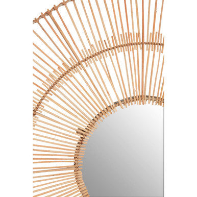 Natural Rattan Wall Mirror | Batu