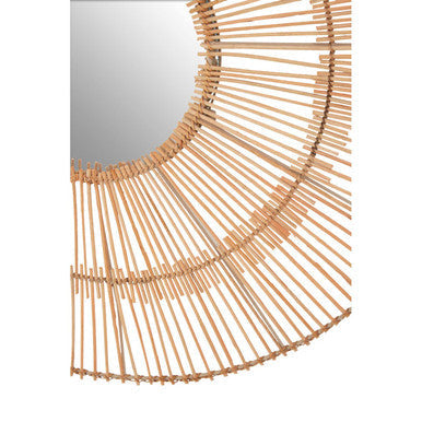 Natural Rattan Wall Mirror | Batu