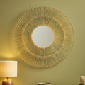 Natural Rattan Wall Mirror | Batu