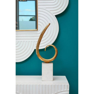 Saras White Finish Mango Wood Wall Mirror
