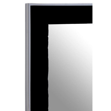 Kerala Black Rectangular Wall Mirror