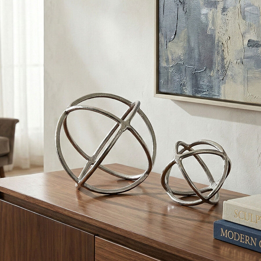 Kensington Townhouse Set Of Two Sculptures