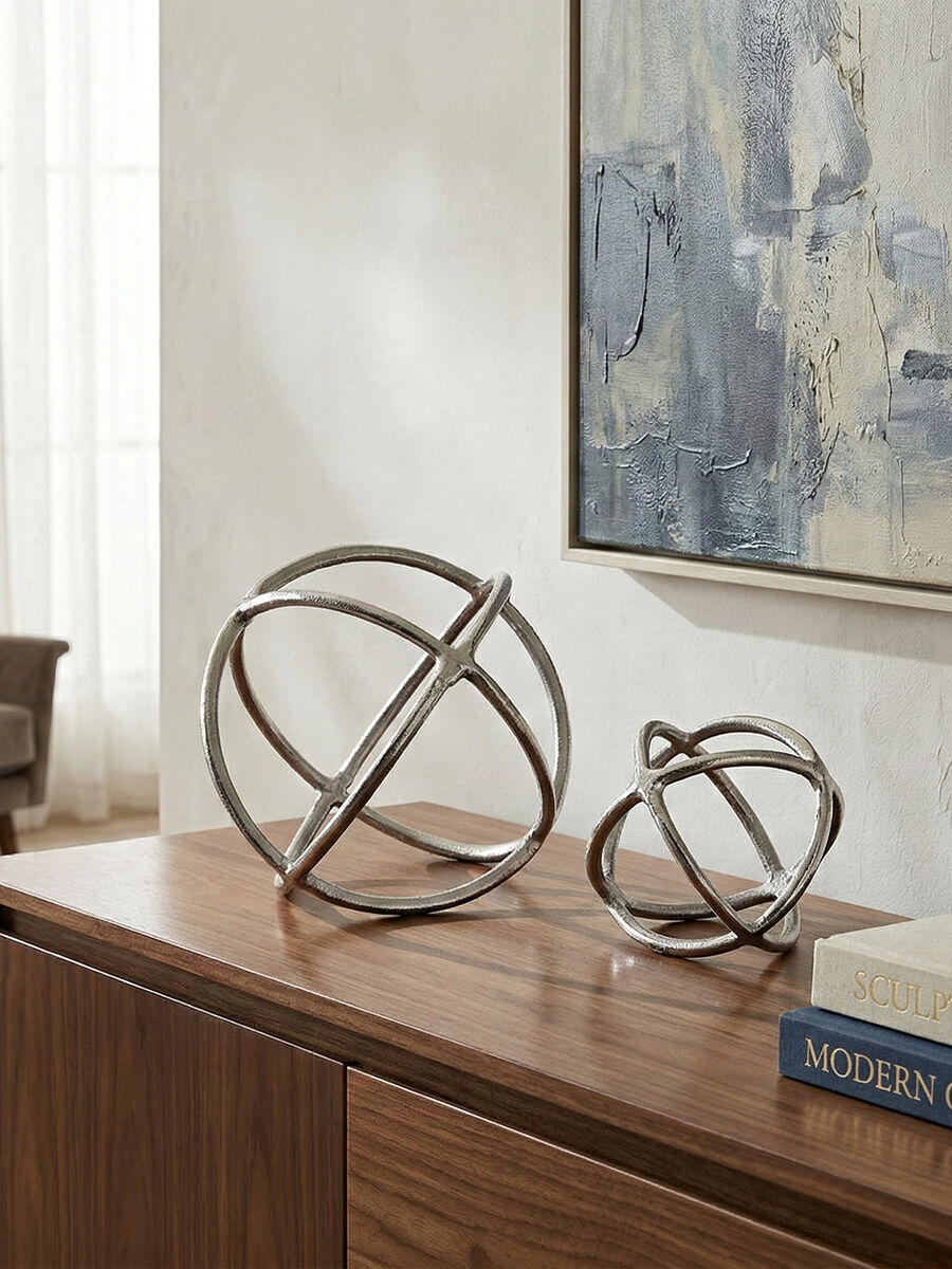 Kensington Townhouse Set Of Two Sculptures