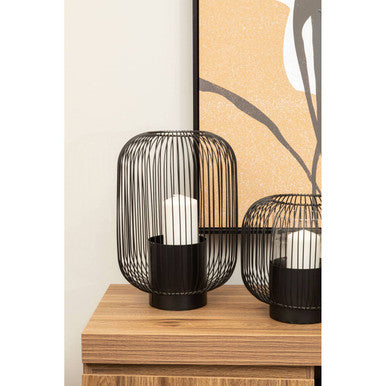 Trento Large Black Lantern