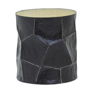 Akola Black and Gold Metal Large Trinket Box