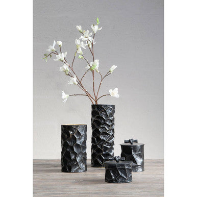Akola Black and Gold Small Vase