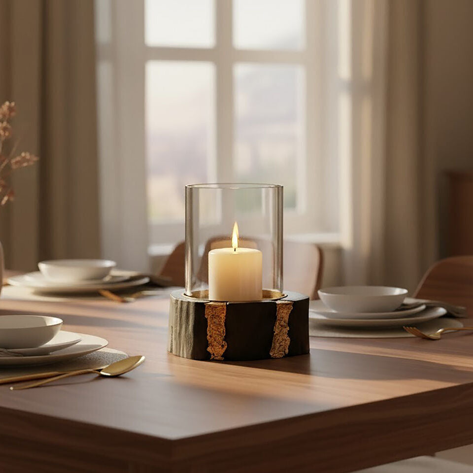 Asamra Small Hurricane Candle Holder