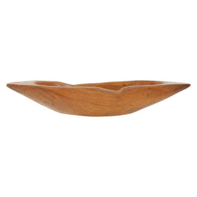 Surak Medium Teak Wood Boat Dish