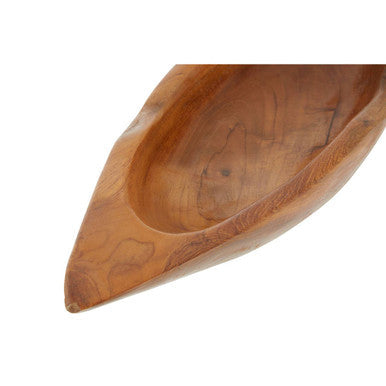 Surak Medium Teak Wood Boat Dish