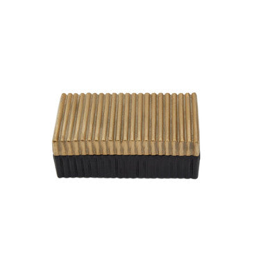 Deomali Small Gold and Black Trinket Box