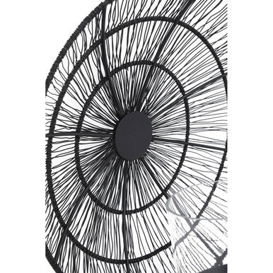 Enzo Black Wire Wall Sconce Candle Holder