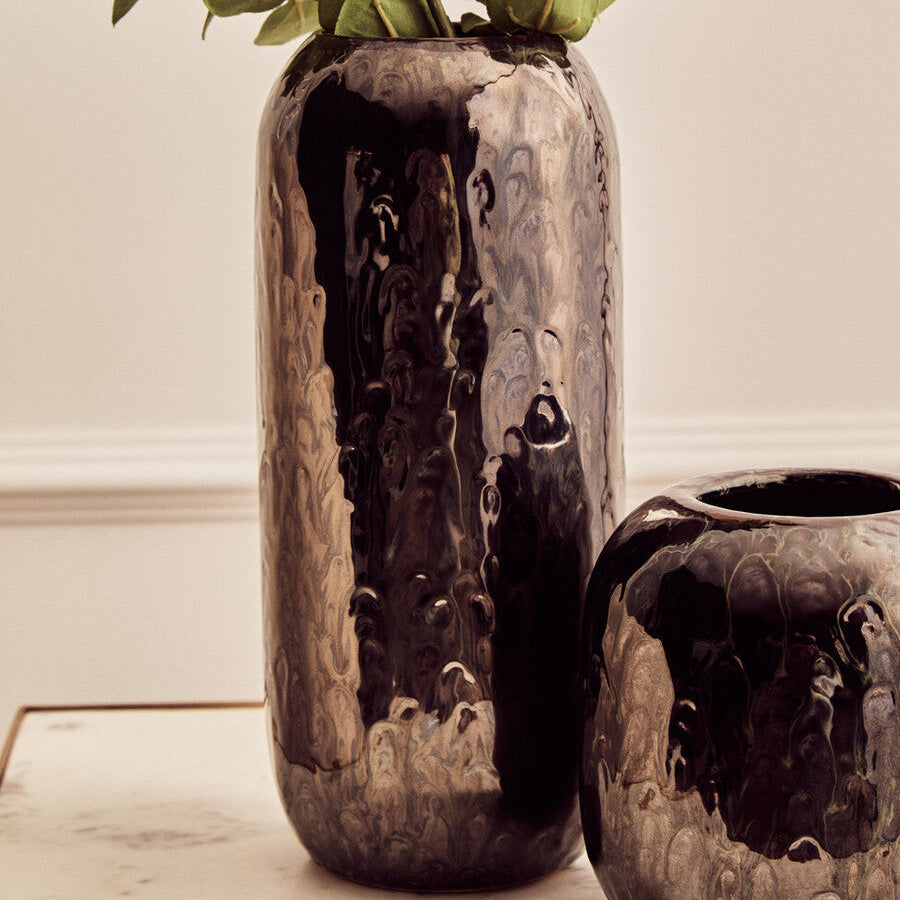 Silas Dark Blue Vase