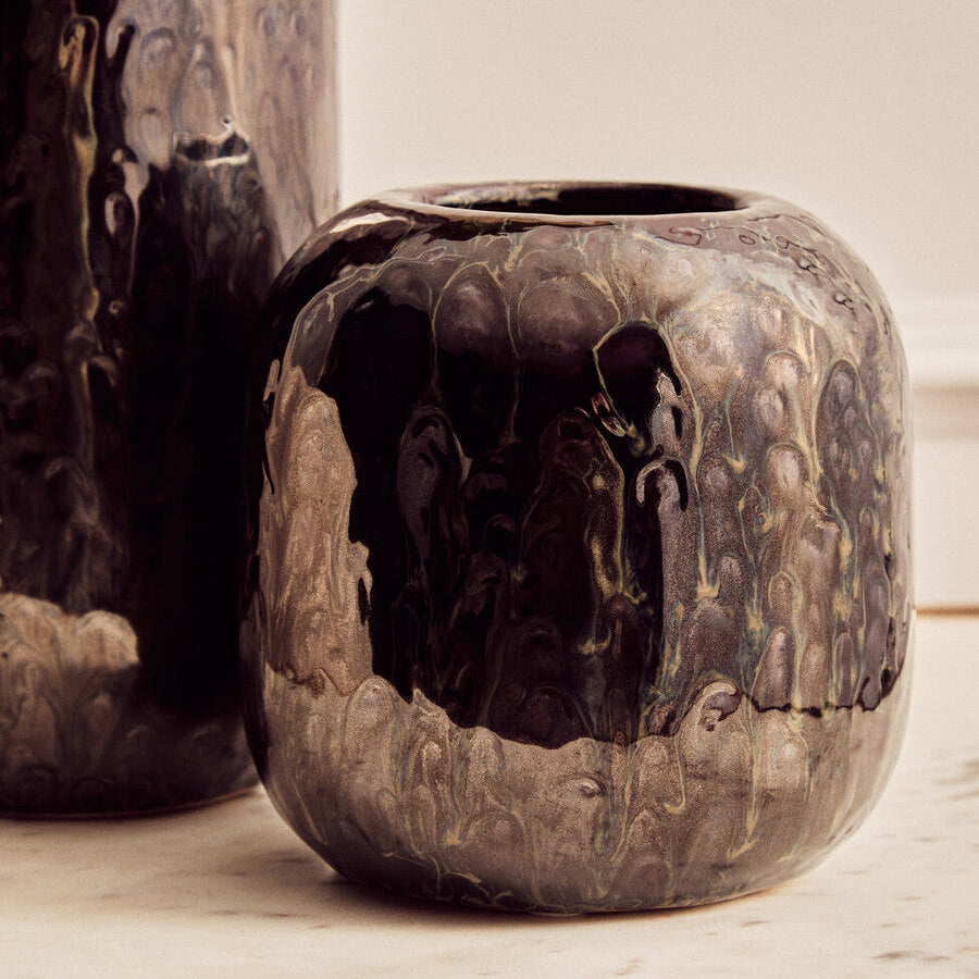 Silas Dark Blue Planter