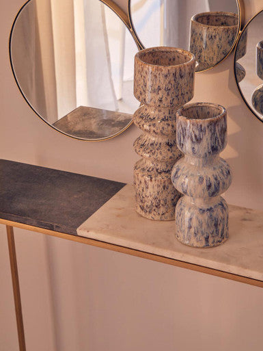 Shai Medium Speckled Beige Vase