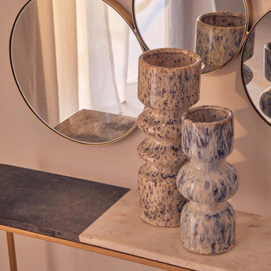 Shai Large Beige Speckled Vase