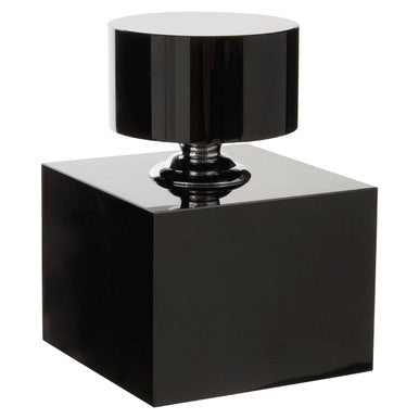 Carrie Black Crystal Large Bottle