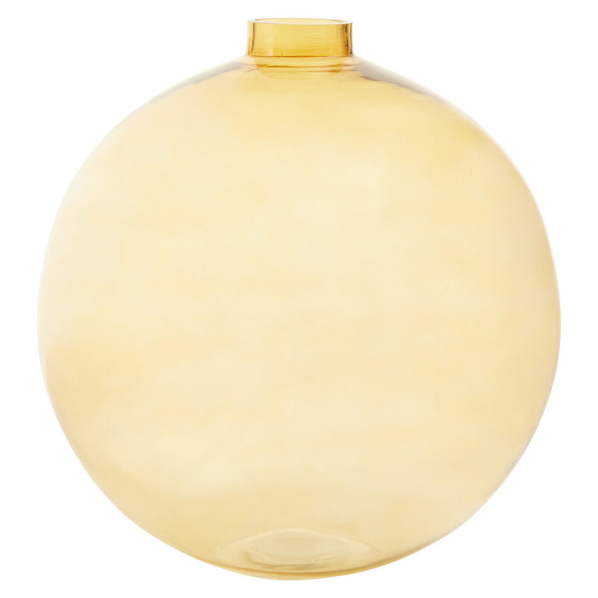 Bree Amber Glass Vase