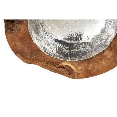 Seraya Teak Wood Bowl