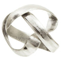 Silver Finish Knot Sculpture | Prato