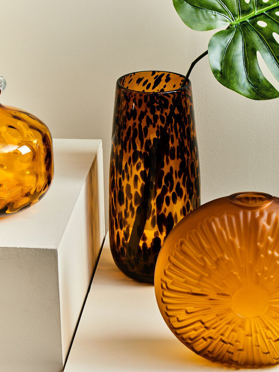 Celia Large Tortoise Shell Effect Vase