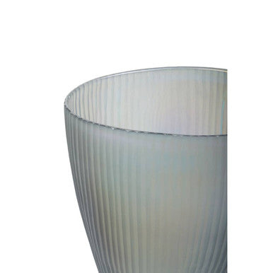 Hessa Small Grey Glass Vase