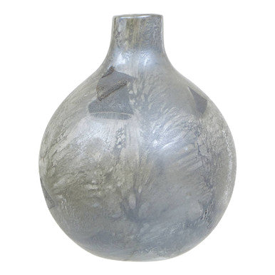 Herbie Small Metallic Effect Bottle Vase