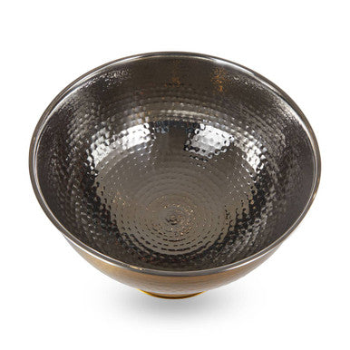 Ankara Gold Finish Champagne Bowl
