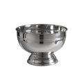 Ankara Silver Stainless Steel Champagne Bowl with Line Detail