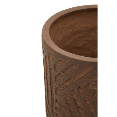 Darnell Brown Textured Planter