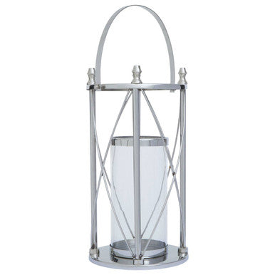 Cruzar Large Silver Lantern