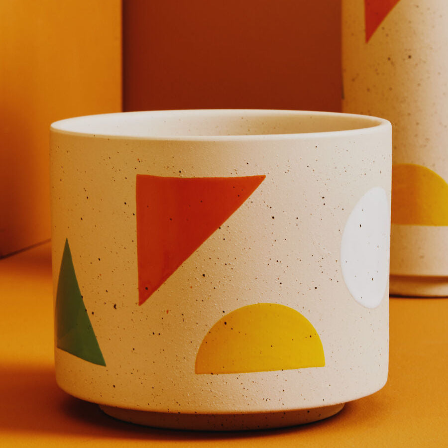 Jada Large Abstract Planter