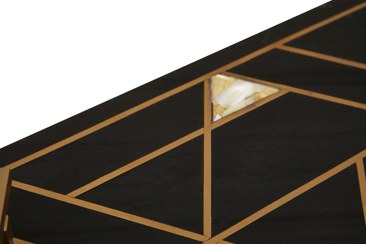 Oriana Black Slate with Mother of Pearl Inlay Tray
