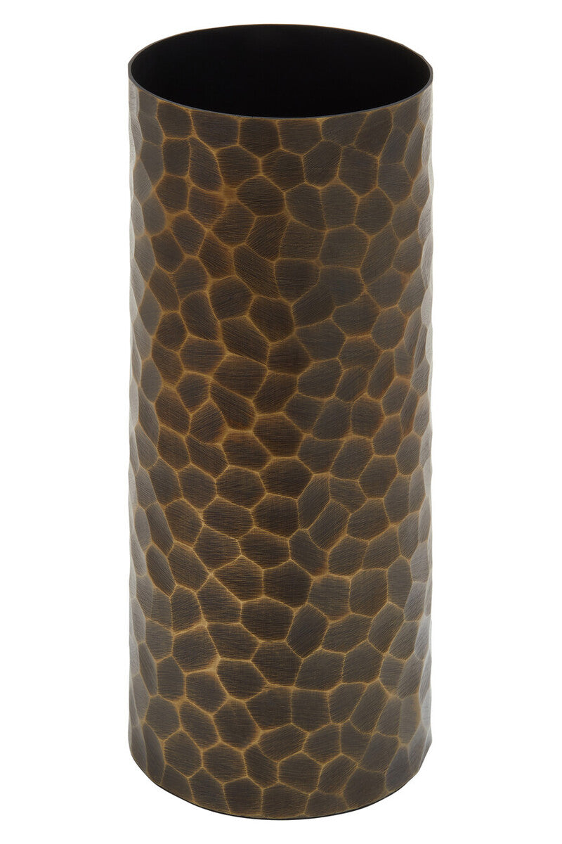 Akola Antique Gold Metal Large Vase
