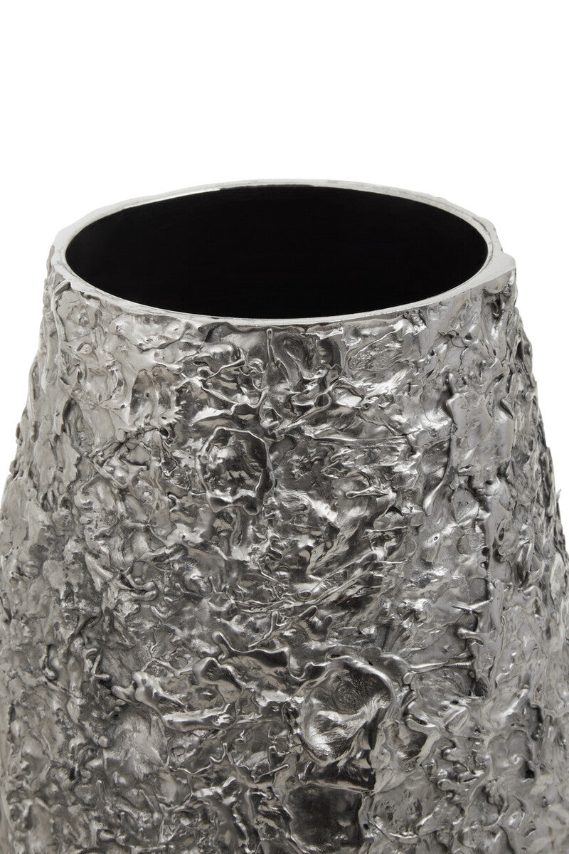 Akola Silver Metal Large Vase