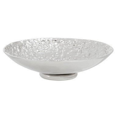 Akola Silver Metal Decorative Bowl