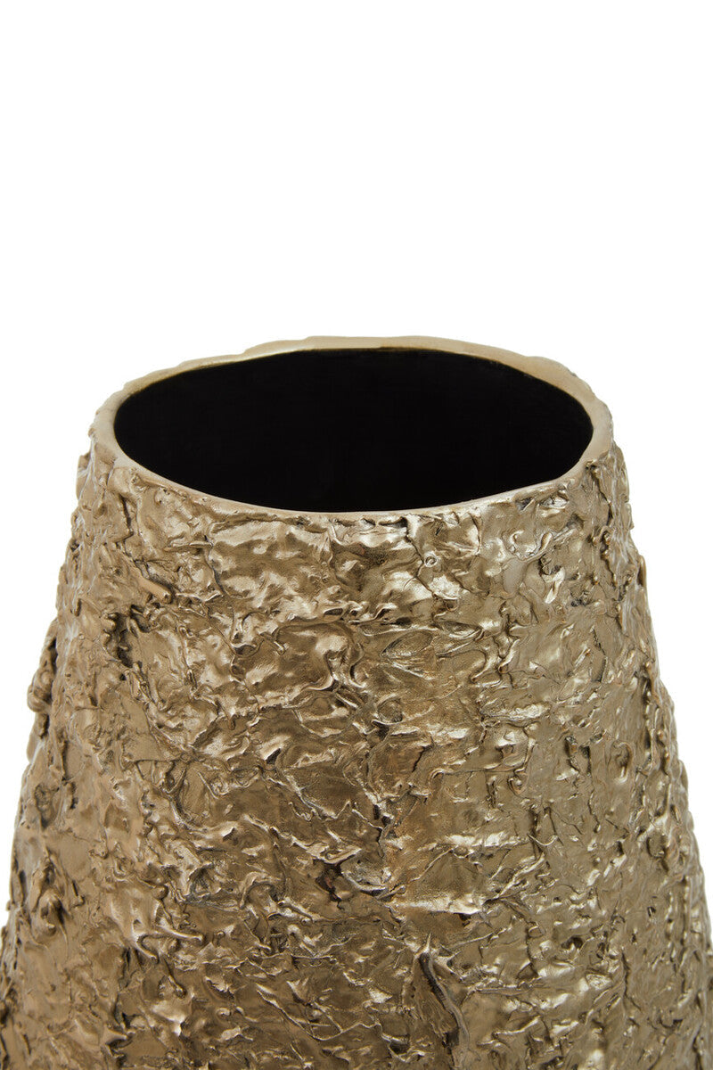 Akola Gold Metal Large Vase