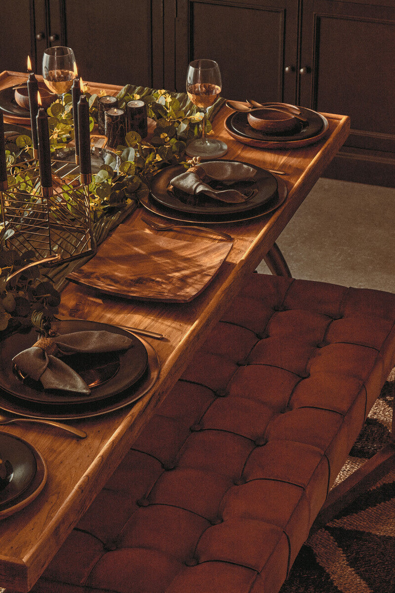 Salmo Set Of Three Black Marble Tealight Holders