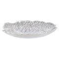 Small Silver Finish Lotus Leaf Plate | Salma