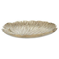Large Gold Finish Lotus Leaf Plate | Salma