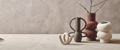 Dunas Small Textured White Loop Sculpture