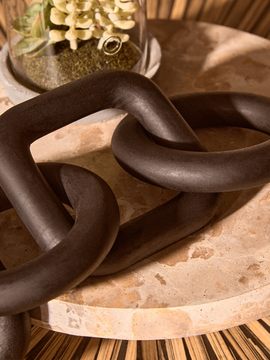 Santino Chocolate Marble Riser