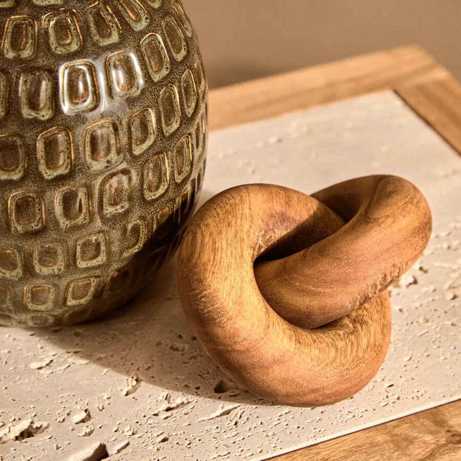 Brown Wood Small Knot Decor | Cato